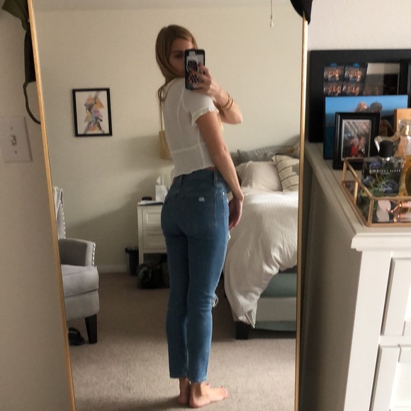 Levi’s Wedgie Skinny Distressed Blue Jeans 💙 - Picture 4 of 15